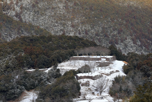 2026年2月9日赤木城跡雪景色